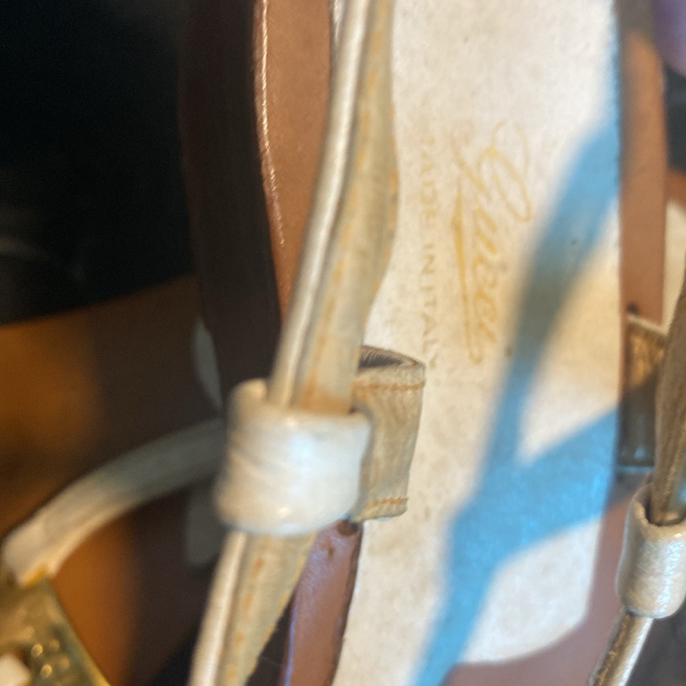 Vintage Gucci Sandals sz 7 - Picture 6 of 7